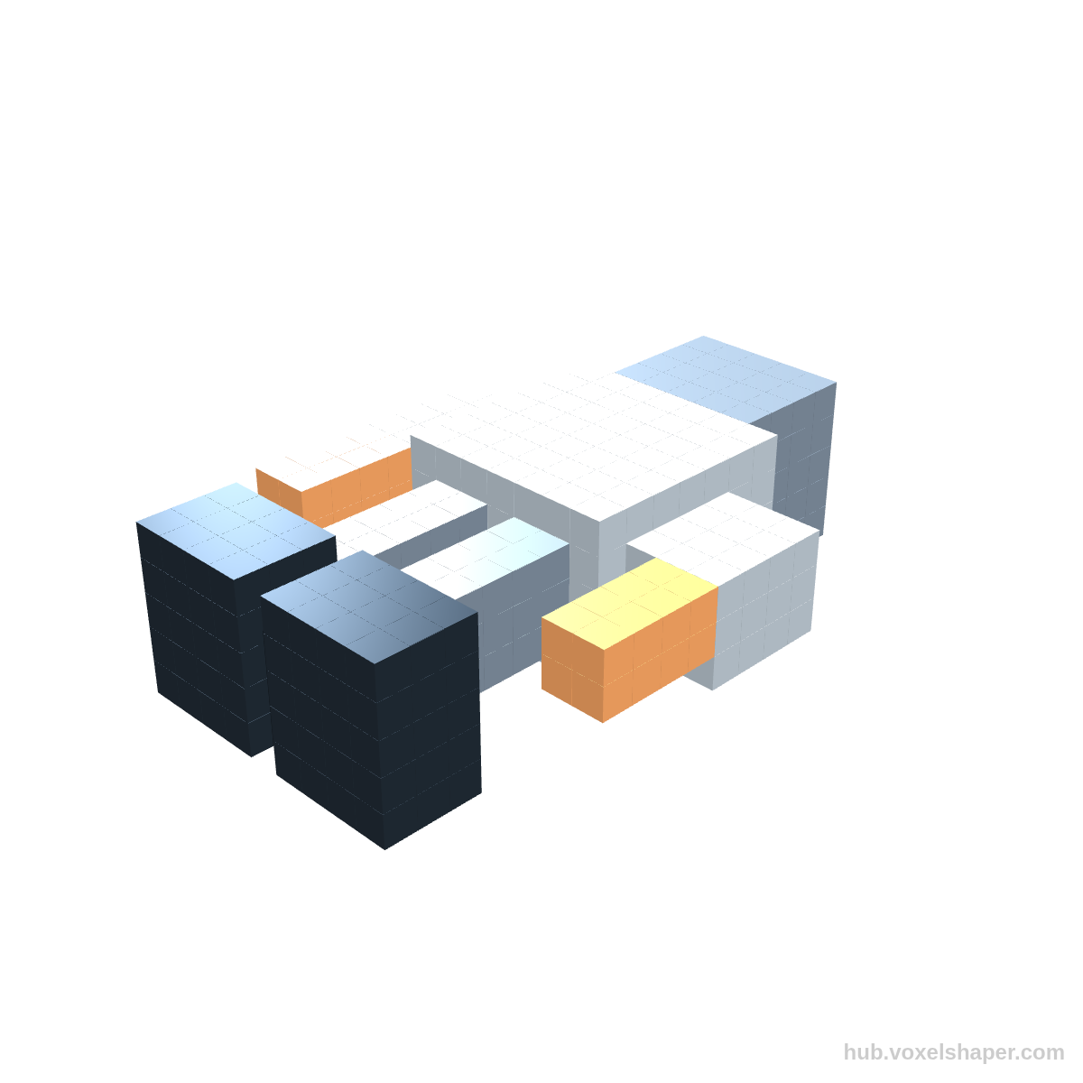 VoxelShaper 3D model Robo
