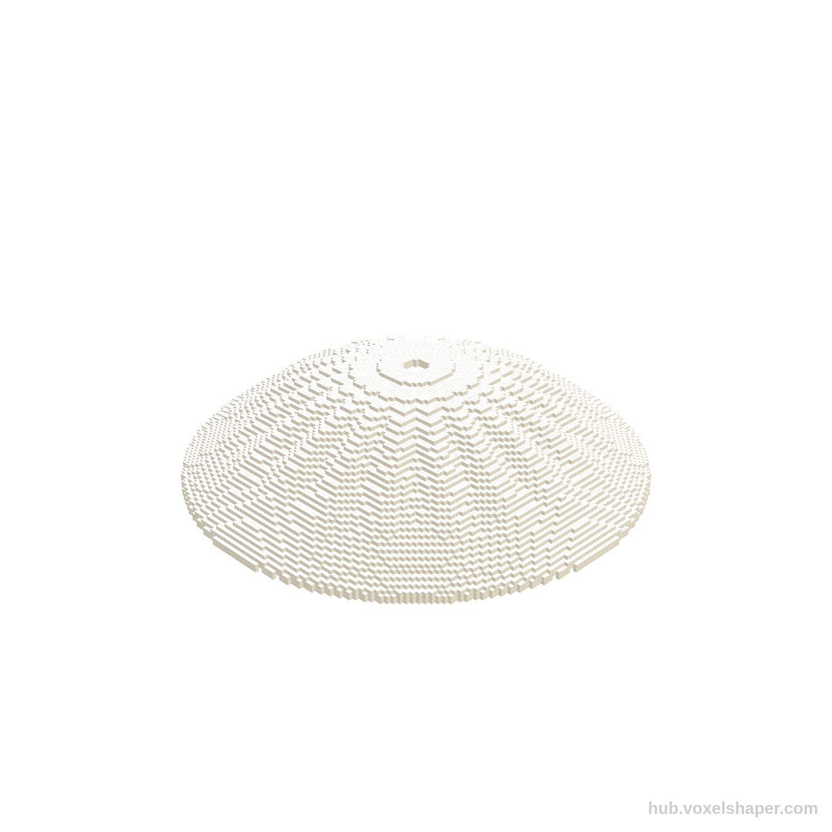 VoxelShaper 3D model Aura 720 · E27 Hängelampe