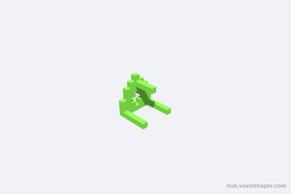 VoxelShaper 3D model a1 mini spool holder